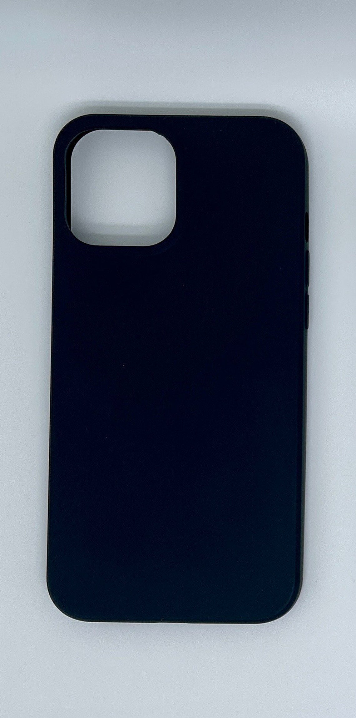 Black iPhone 12 Pro Max Phone Case Silicone Shockproof Etsy