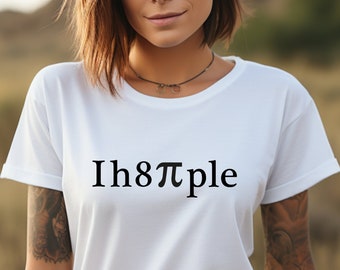 Bügelbild I hate people... | Aufbügelbild | Applikation| Bügelmotiv mit Spruch| Bügelbild für zu Hause. Motiv zum aufbügeln,Motiv für Shirts