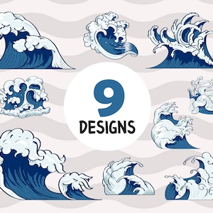 Wave svg,Wave SVG Bundle, Wave SVG, Wave Clipart,Wave Vector,Ocean Waves Svg,sea svg, sea bundle svg, print file,printable svg file,svg file