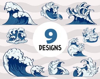Wave svg,Wave SVG Bundle, Wave SVG, Wave Clipart,Wave Vector,Ocean Waves Svg,sea svg, sea bundle svg, print file,printable svg file,svg file