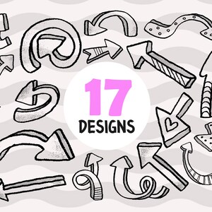 Doodle arrows svg,Hand Drawn Arrows SVG Bundle ,Arrows SVG File,Doodle arrows svg,Arrow Clipart, print file, printable, svg file, svg