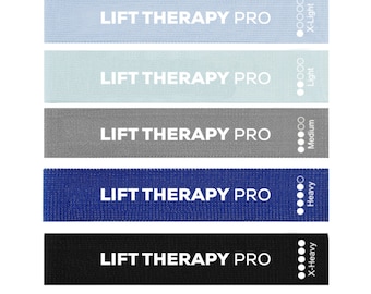 Fabric Resistance Bands: 5-Pack Fitness Glute Loops