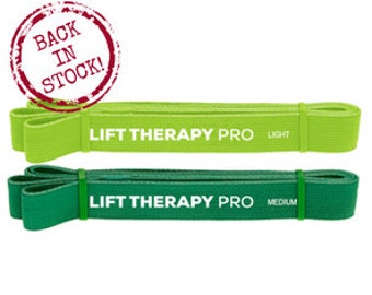 Long Resistance Bands 2 pack for full body strength and lose weight fabric
