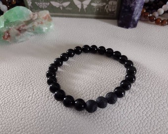 Handcrafted Black Onyx & Lava Stone Diffuser Bracelet - Gemstone Aromatherapy for Wellness and Style