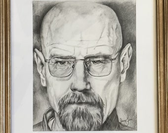 Walter White Portrait, Heisenberg from Breaking Bad