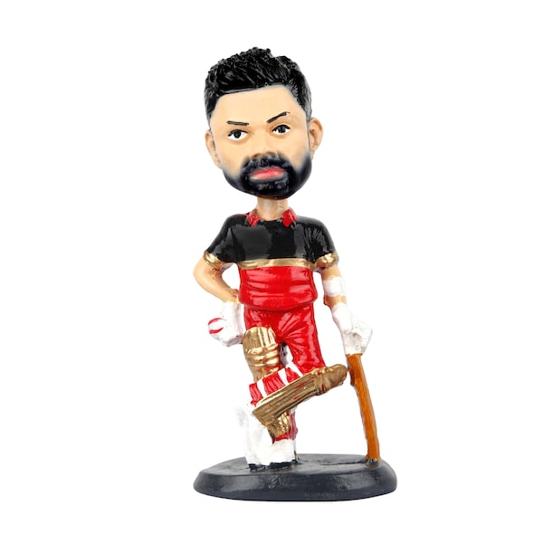 VIRAT KOHLI Bobblehead- RCB Jersey (Handmade)