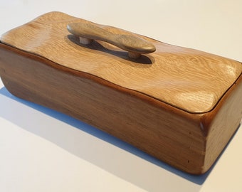 Walnut & oak organic box