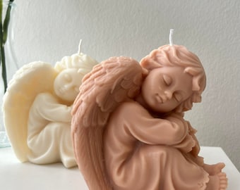 Angel Sculptural Candle | Gift for Her| Gift for Friend| Unique Gift| Housewarming Gifts| Home Decoration | Cherub Candle| Personalized Gift