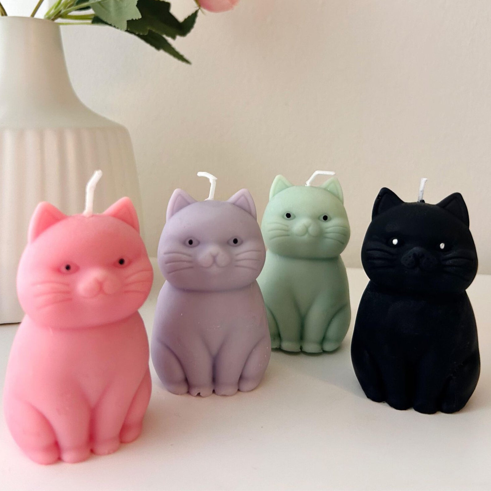 Chubby Cat Candles