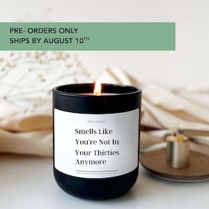 Funny 40th Birthday, Gift 40th Birthday Candle, 40th Birthday Gift For Her, 40th Birthday Gift For Him, Gift for 40 years old woman
