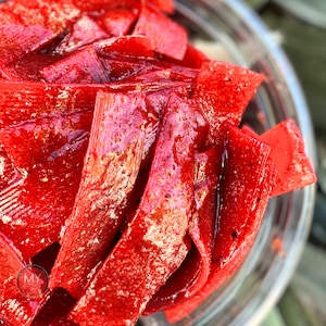 Chamoy covered candy, Chamoy Sour Belts, Chamoy Strawberry Belts, Dulces Enchilosos, My Botanas