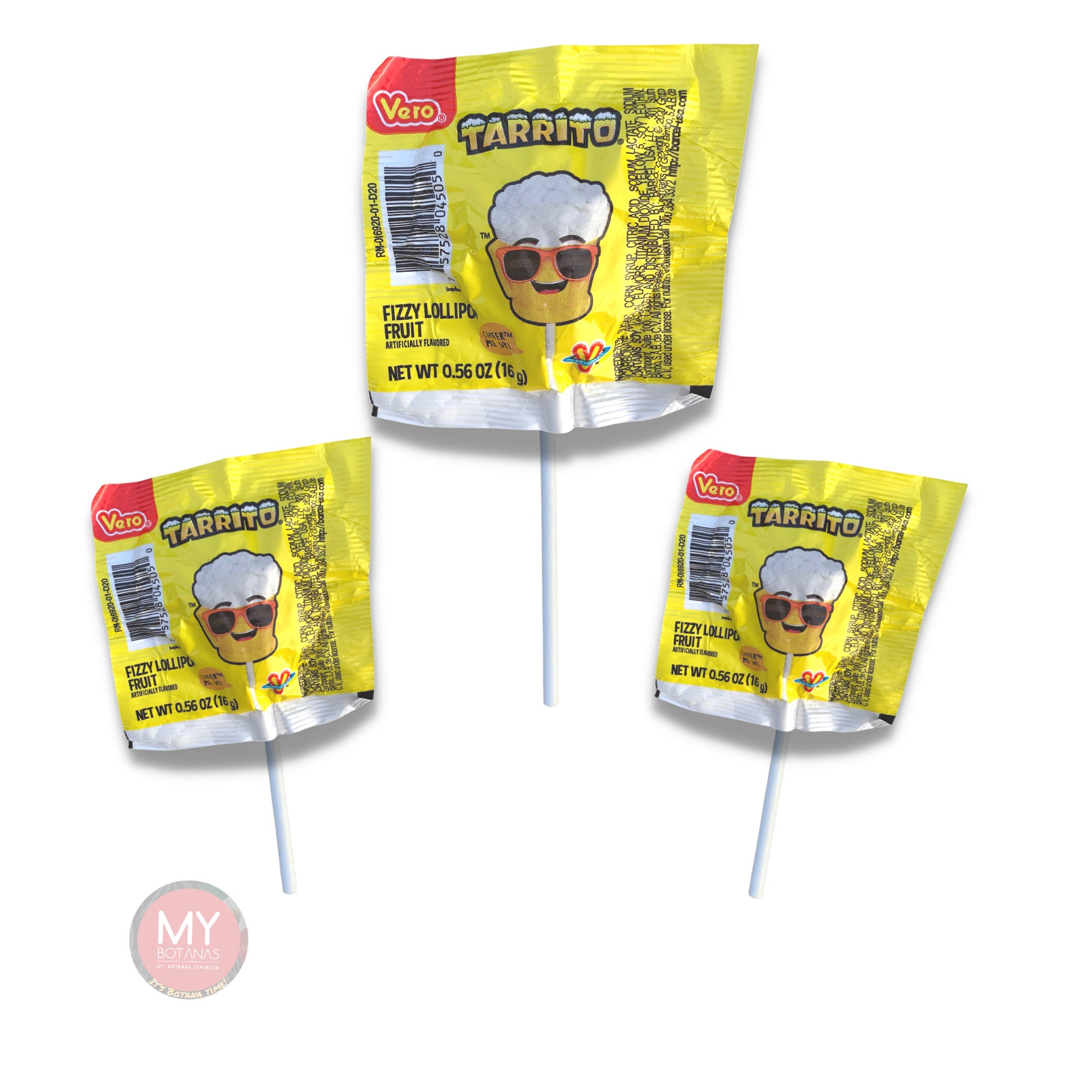 Tarrito Lollipops Paletas Dulce Mexicano My Botanas Etsy Hong Kong