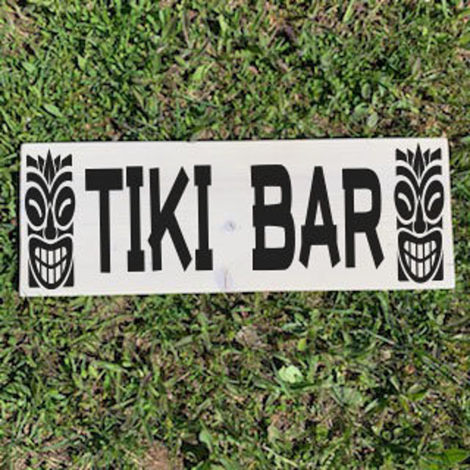 Tiki Bar Sign Wood Tiki Bar Sign Home Tiki Bar Sign Custom Etsy