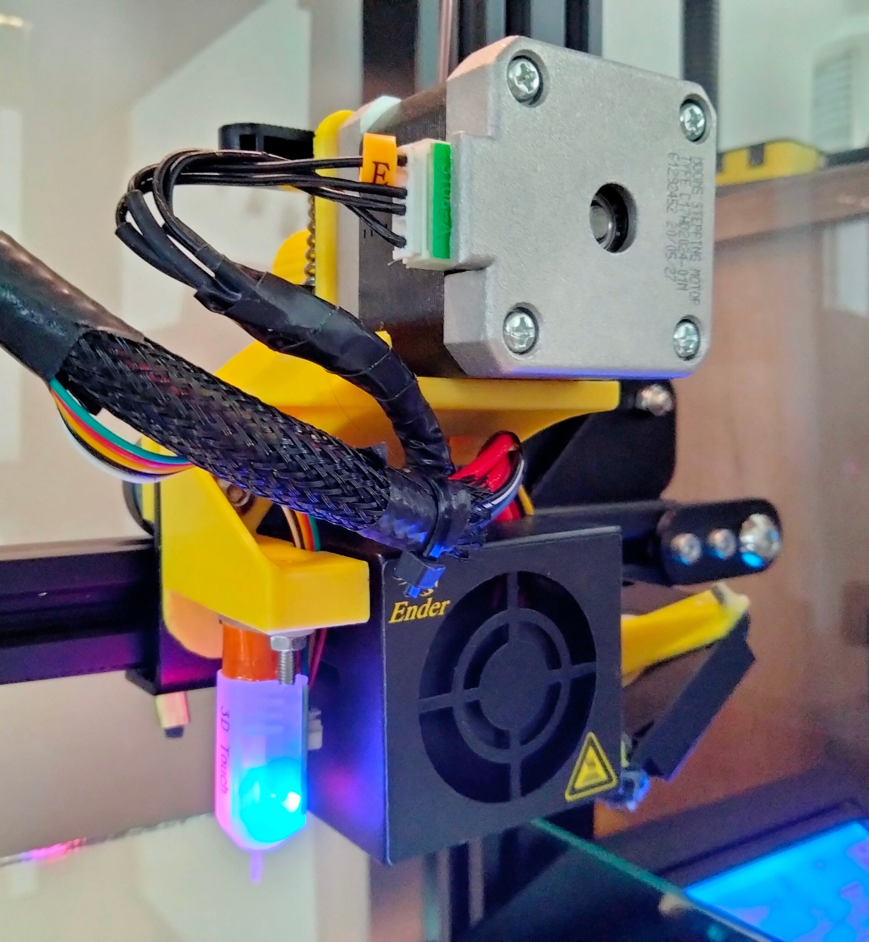 Ender 3 direct drive extruder holder BL touch 3D printer Etsy