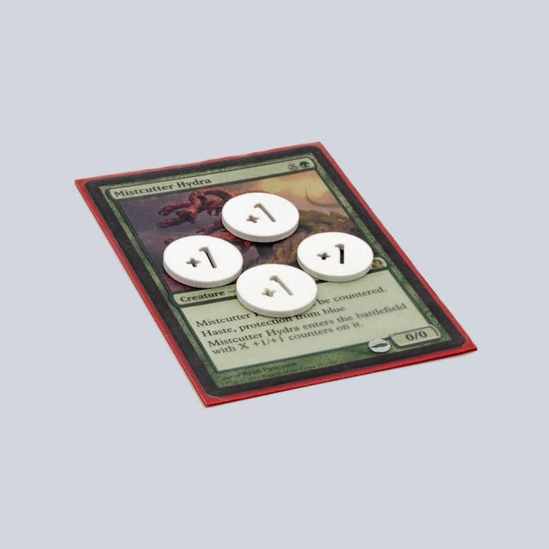 Magic the Gathering 1 &amp; 1 Counters Mtg 3d Printed Markers - Etsy UK