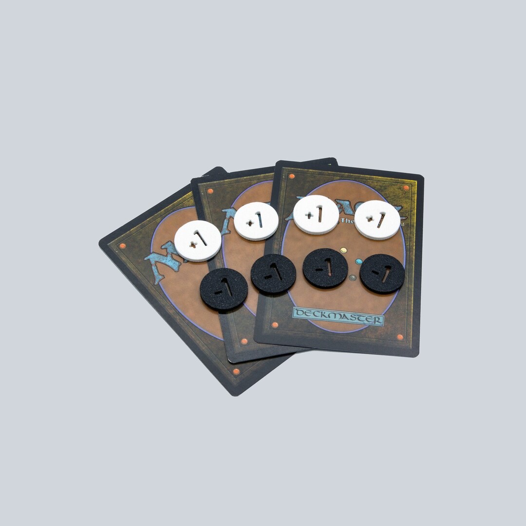 Magic the Gathering 1 & 1 Counters Mtg 3d Printed Markers Etsy UK