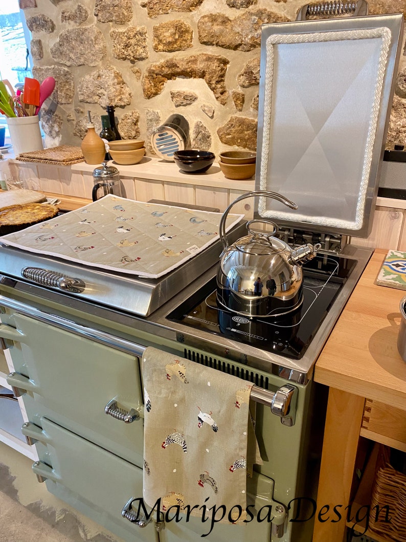 Everhot Hob Covers Loop Attachment Made in the UK Free Delivery Range