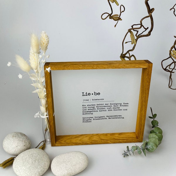 Bilderrahmen spruch Etsy.de