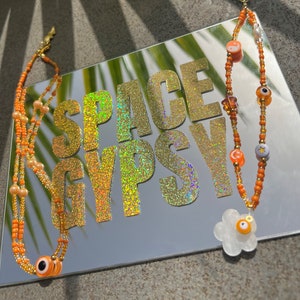Necklace and Phone charm set