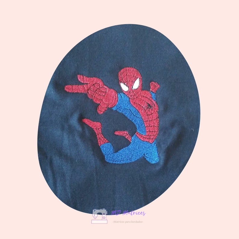 Spiderman Machine Embroidery Design Etsy