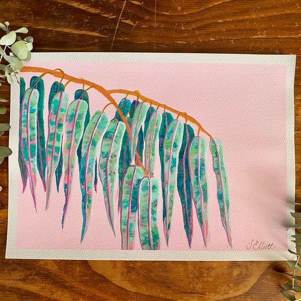 Gum Tree Painting Etsy