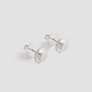 Earrings in 925 Sterling Silver / Compatibel with Lego-Bricks / Multi Brick Earstuds / Colorful Minimalist Jewelry