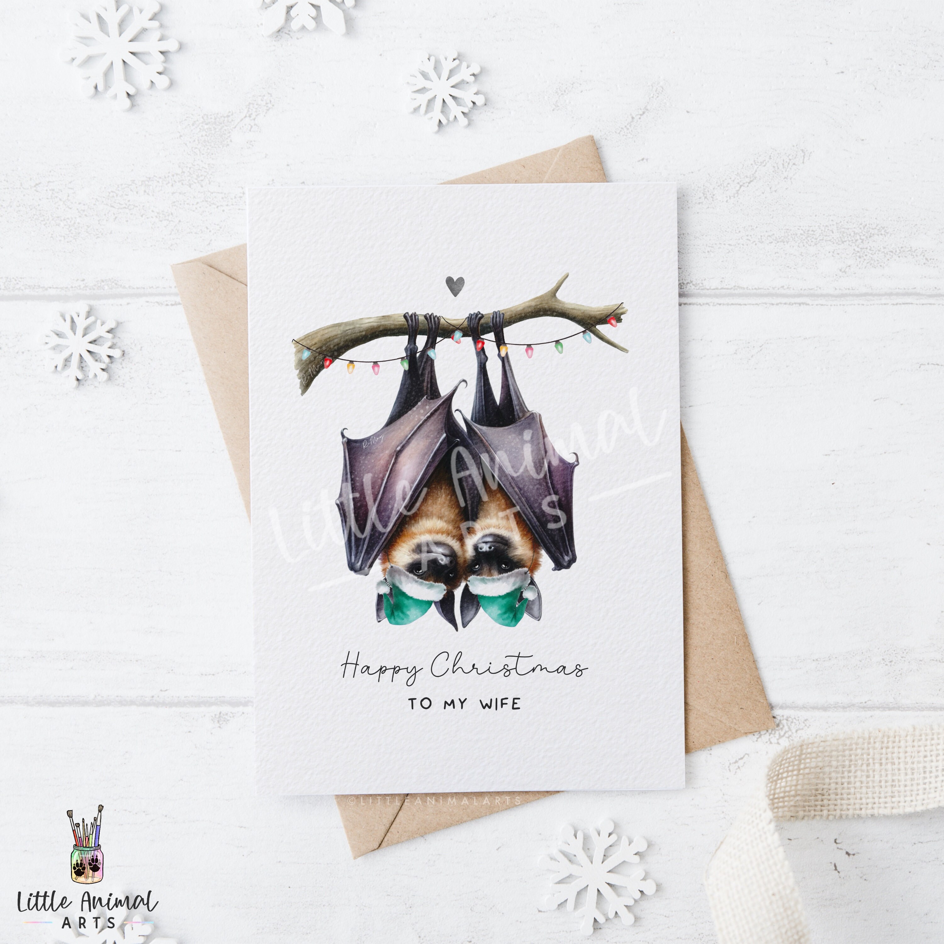 BIGLIETTO DI AUGURI di Natale nipote e moglie EUR 2,86 - PicClick IT