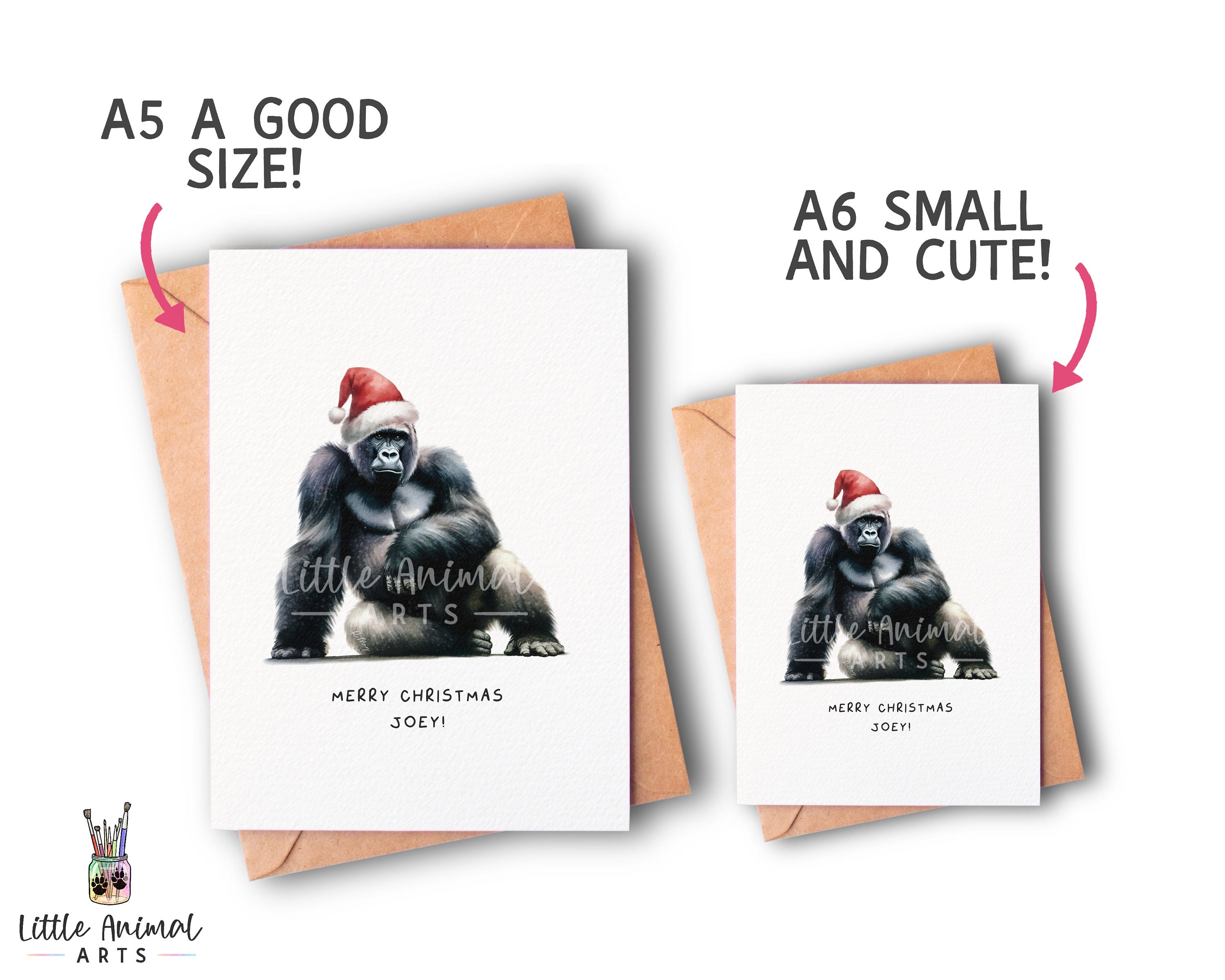Biglietto di Natale con personaggio Fratello, 20,3 x 15,2 cm, Piccadilly Greetings