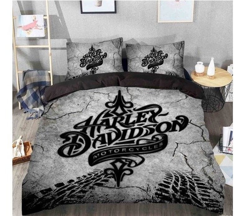 Harley Davidson Motorcycle Bedding Set American Chopper Duvet Etsy Il Fullxfull.3106756036 Smq2