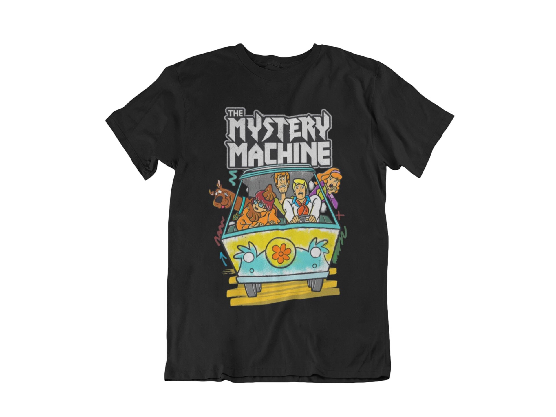 Scoobydoo the Mystery Machine Unisex Tshirt Etsy
