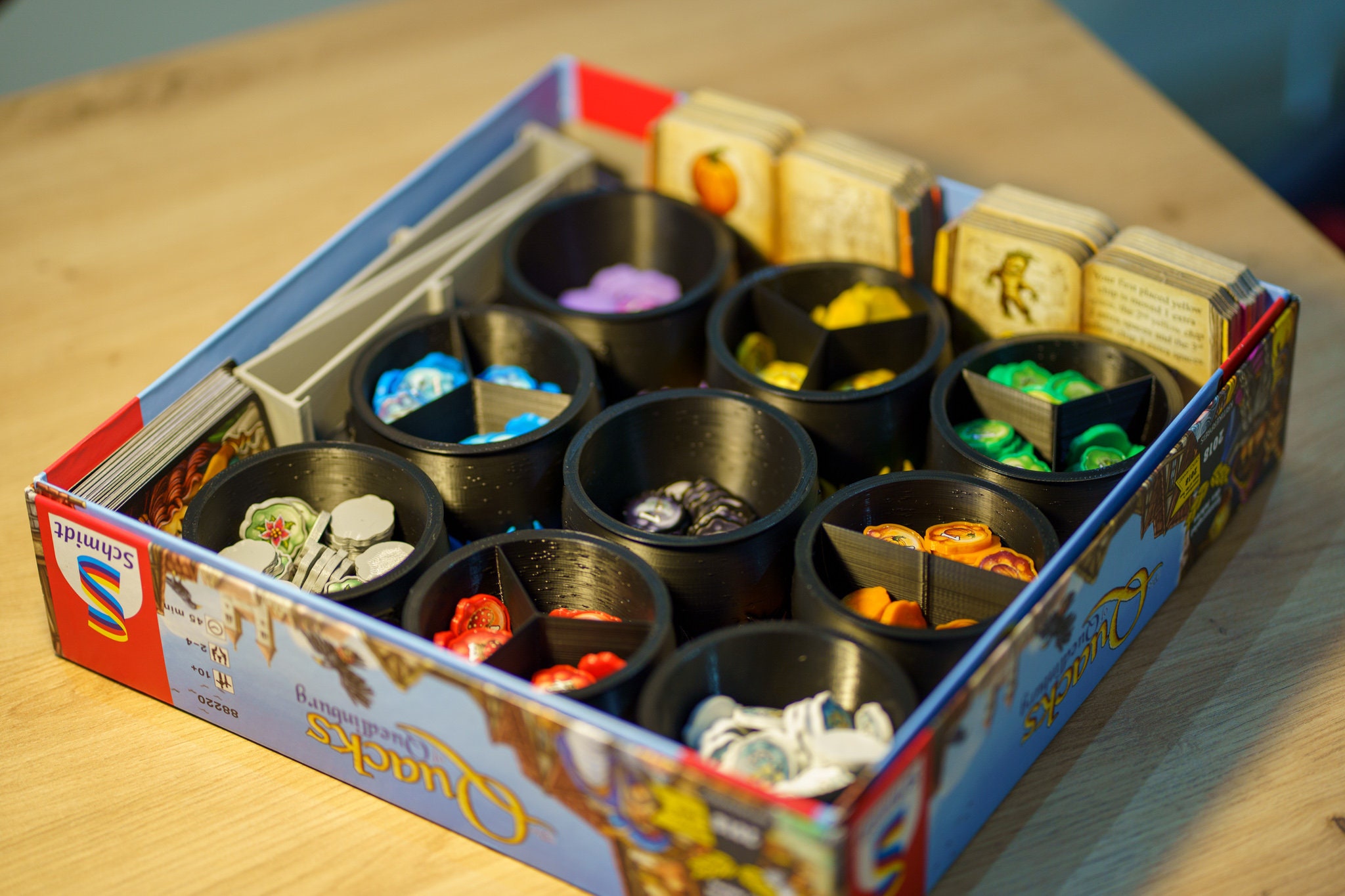 Quacks of Quedlinburg Upgrades Set (cauldron Pots, Player Tabs, 3d