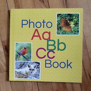 Photo ABC Book, Gifts for kids, Children&#39;s books, Storybook, ABC&#39;s, Alphabet, Photo Book.
