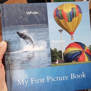 Gifts for kids, Counting Book, Childrens Photo Book, Farm Animal Book, Photography Picture Book, My First Picture Book Children&#39;s Book