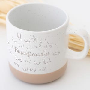 Busenfreundin Tasse graviert, Lustige Tasse Freundin, Geschenk beste Freundin, Kaffeebecher Frauen, Tasse mit Gravur Freundin