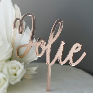Cake Topper personalizzato con nome Cake Topper Cake Plug Decorazione per torta Decorazione per torta Compleanno Festa di compleanno personalizzata Festa per bambini