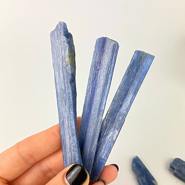 Blue kyanite blades/Kyanite sticks/High quality kyanite blades/Kyanite from Brazil/Crystal gift kyanite/Spiritual healing kyanite