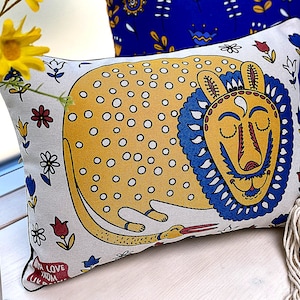 Pillowcase Ukrainian art | Decorative pillow | Lumbar pillow cover | made in Ukraine | Ukrainian shops |  from Ukraine