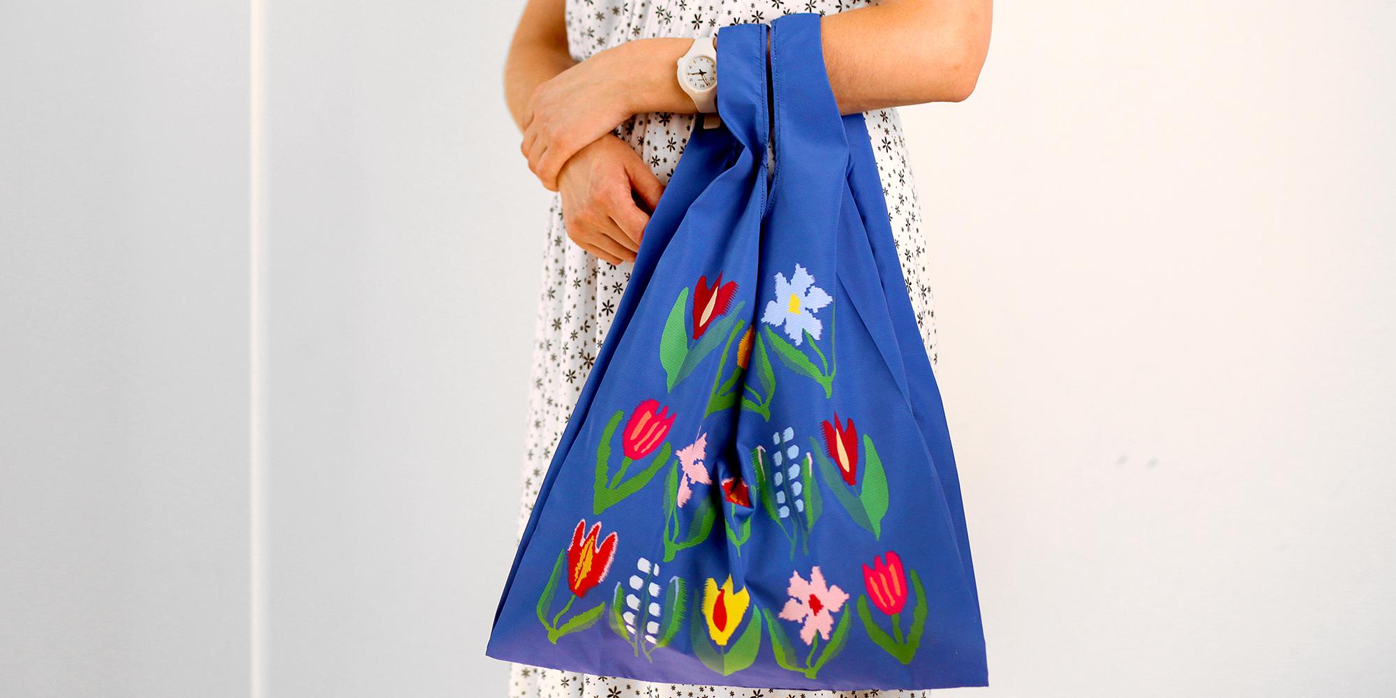 Foldable Shopping Bag | Reusable Grocery Bag | Eco Friendly Aesthetic Tote Bag | Waterproof Market bag | Cute Shipping Bag | made in Ukraine