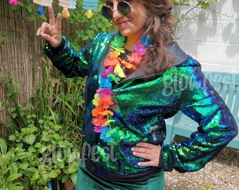 mermaid sequin jacket