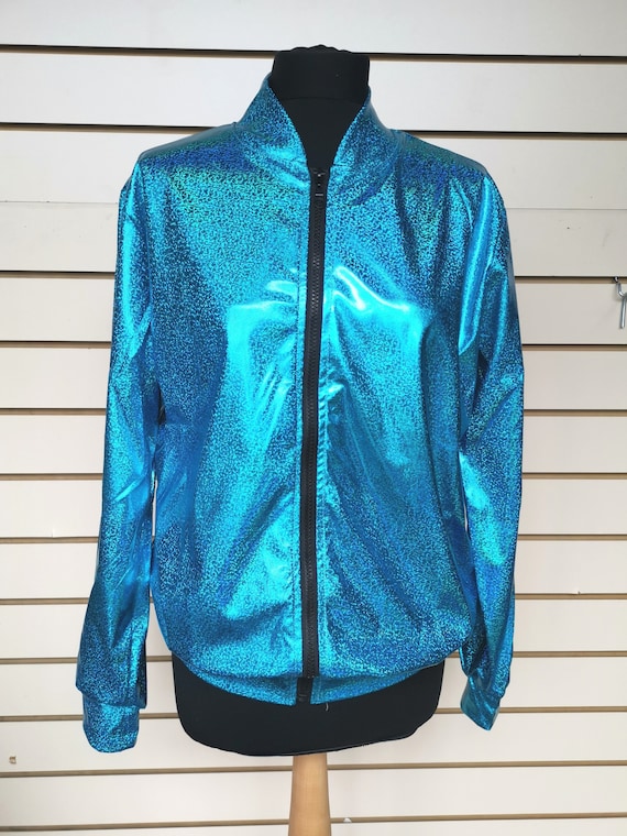 Shiny Turquoise Jacket Shiny Turquoise Jacket