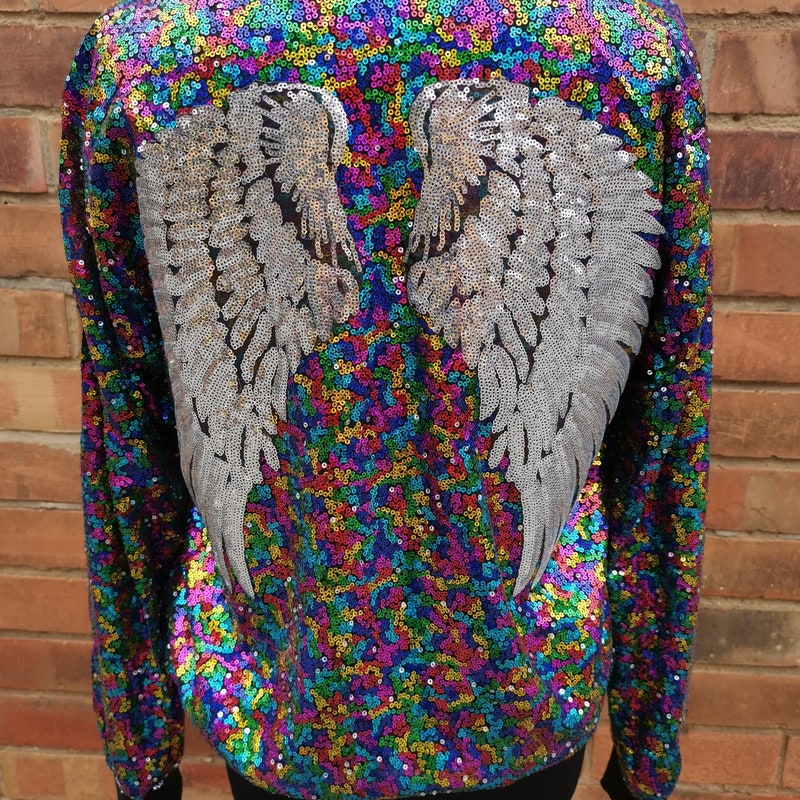Sequin Stripe Jacket main image 0