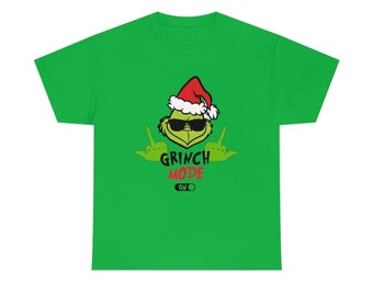 Modo Grinch Camiseta Unisex