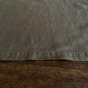 Washed Linen Placemats Set of two.100%European Softened Table Linen/Dining Decor Crafted in Portugal image 2