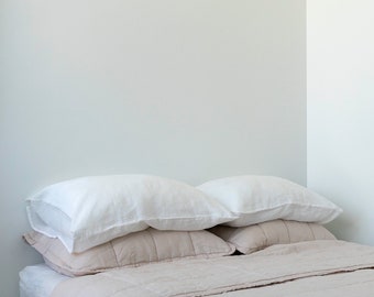 100% Organic Linen Bedding Blanket/Comforter, Winter/Summer Stonewashed Duvet Full/Queen or King, Soft, Light, various colors, free shipping