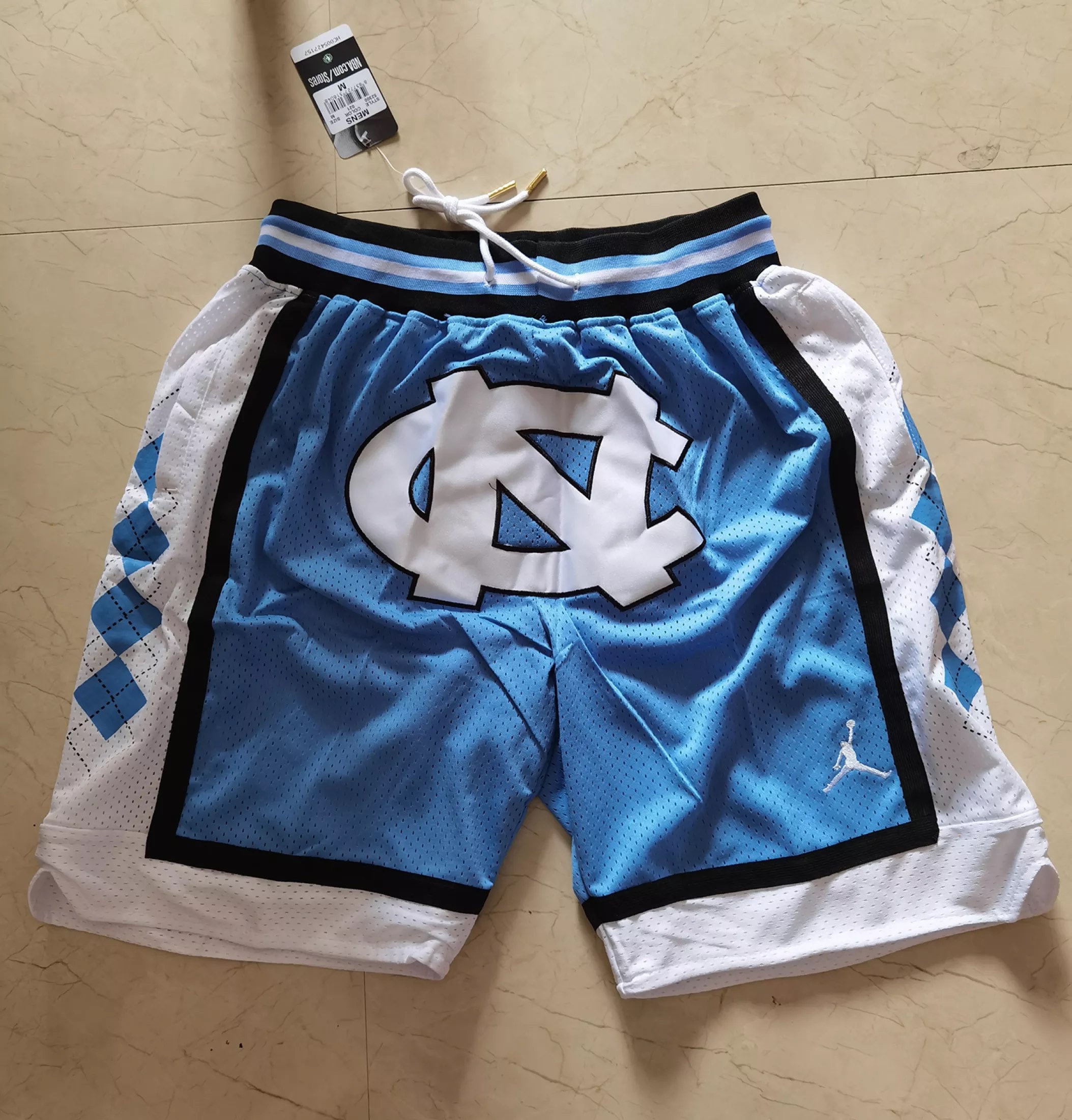 University of North Carolina Basketball Shorts Just Don Etsy