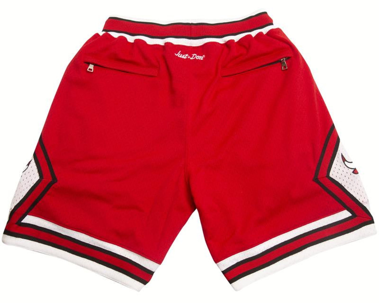 Chicago Bulls Red Basketball Shorts NBA Retro Jersey Red Etsy
