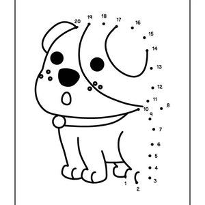 70 Dot-to-dot Activity Pages - Etsy