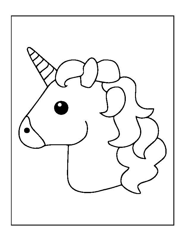 50 Unicorn Coloring Pages - Etsy