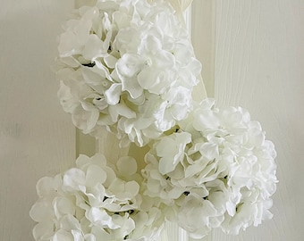 Hydrangea Wreath or Door Decor (Other Colors Available)