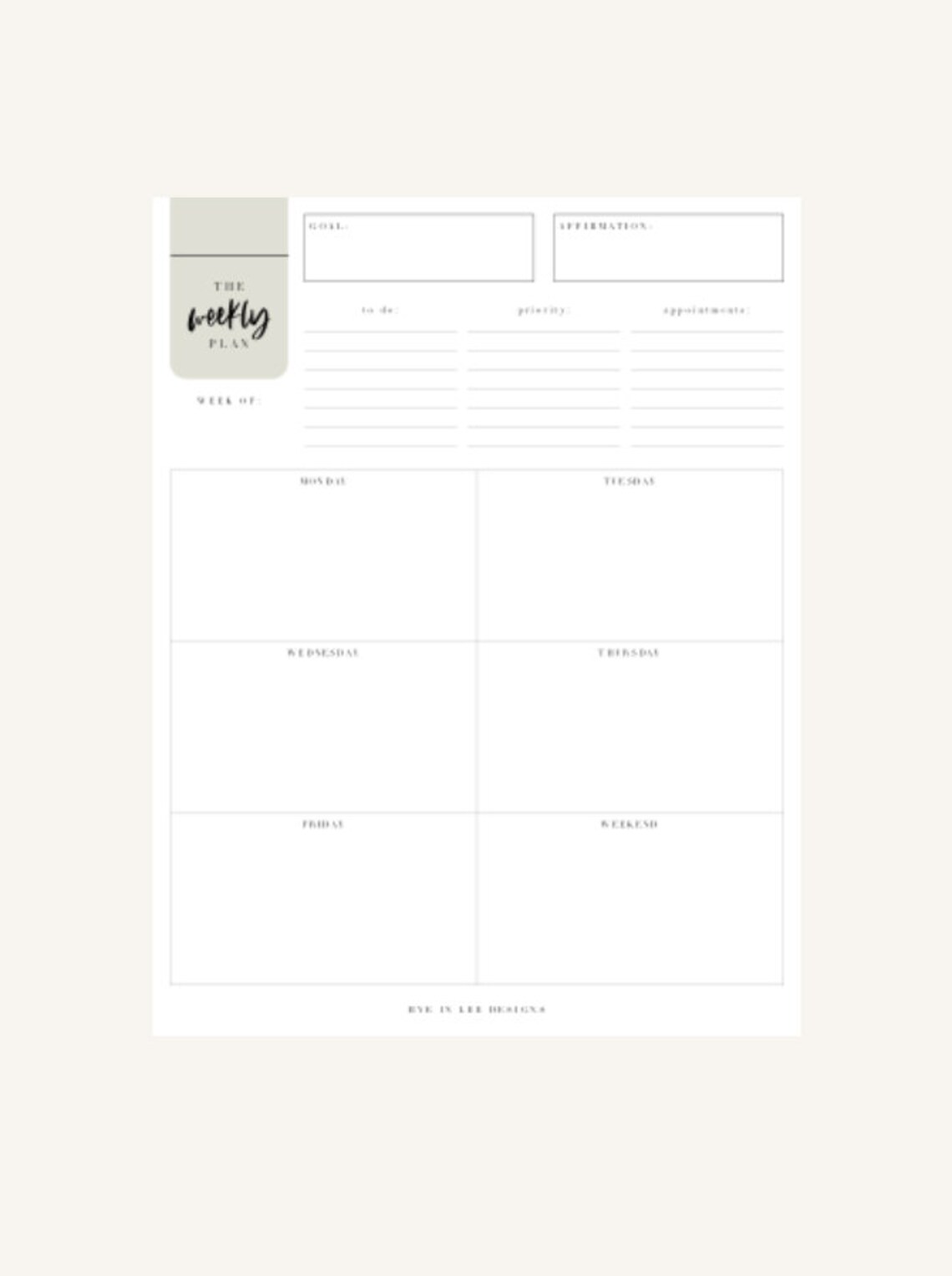 Ultimate Planning Bundle | Printable Planner Pages | Planner Inserts ...